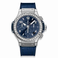 Copie Montre Hublot Big Bang Acier Diamants Bleus 41mm 341.SX.7170.LR.1204