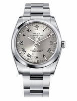 Réplique Rolex Air-King Domed Bezel argent cadran 114200 SRO Montre Repli 114200 SRO