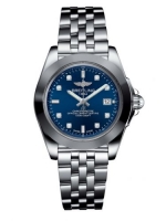 Breitling Galactic 32 Sleek Edition Blue Diamond Cadran Acier inoxydable Femmes W7133012 / C966-792A