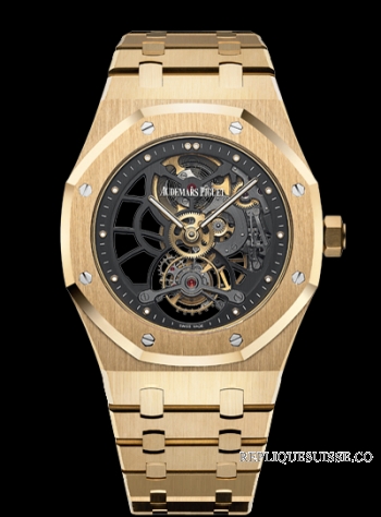 Audemars Piguet Royal Oak TOURBILLON EXTRA THIN OPENWORKED montre Réplique 26513BA.OO.1220BA.01