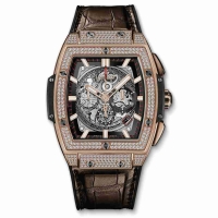 Copie Montre Hublot Spirit Of Big Bang King Pave en or 601.OX.0183.LR.1704