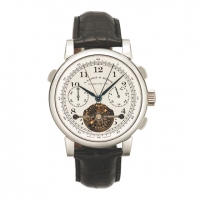 A. Lange & Sohne Lange Tourbograph Pour le Merite Mechanical in Platinum 702.025 Montre Réplique