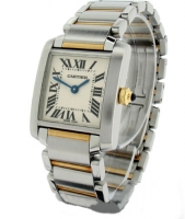 Cartier Tank Francaise Or&acier Femmes W51007Q4 Montre Réplique