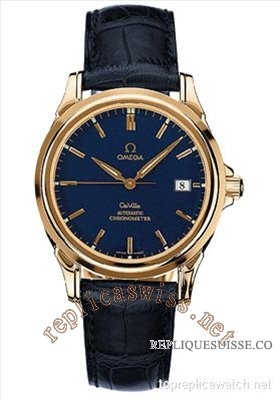 Omega De Ville Co-Axial Automatique Chronometer Hommes 4631.80. Montre Réplique
