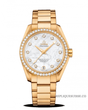 Réplique Omega Seamaster Aqua Terra 150 M Master Co Axial Ladies 38.5mm 231.55.39.21.55.002