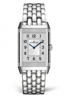 Copie Montre Jaeger-LeCoultre Reverso Classic Medium Acier inoxydable/Argent/Bracelet 2538120