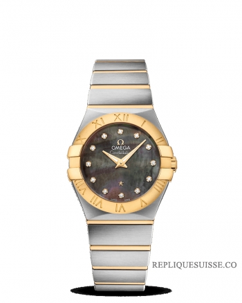 Réplique Omega Constellation Quartz 27mm 123.20.27.60.57.007