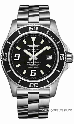 Breitling Superocean 44 acier Bracelet A1739102/BA77 Montre Réplique