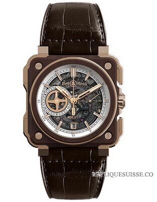 Copie Montre Bell & Ross BR-X1 Chronographe Squelette Instrument de Marine BRX1-CM-313