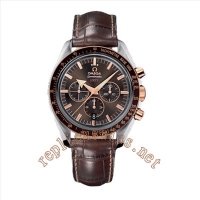 Omega Speedmaster Broad Arrow Chronographe-Rose Or acier Montre Réplique