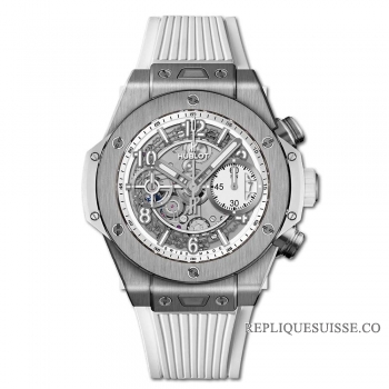 Réplique Hublot Big Bang Unico Titane Blanc 42mm