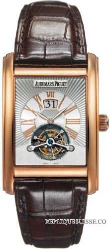 Audemars Piguet Edward Piguet Large Date Tourbillon 26009OR.OO.D088CR.01 Montre Réplique