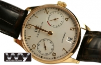 IWC Portuguese 7 Day Power Reserve Or IW500101 Montre Réplique