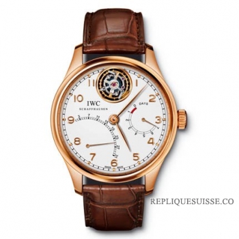 IWC Portuguese Tourbillon Mystere or rose IW504402