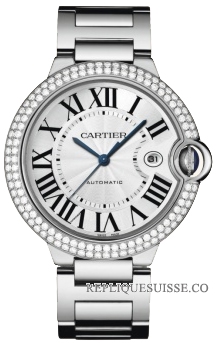 Cartier Ballon Bleu De Diamants Automatique WE9009Z3 Montre Réplique