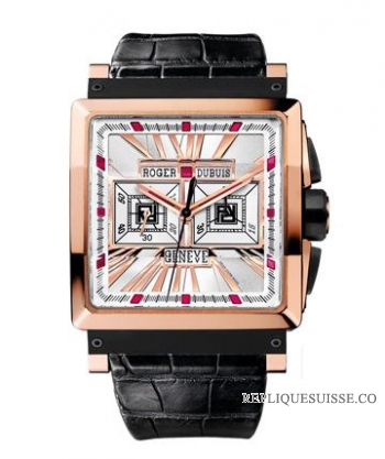 Roger Dubuis King Square Chronographe Automatique Hommes KS40-7 Montre Réplique