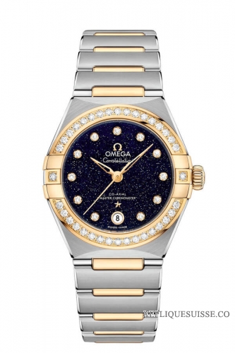 OMEGA Constellation Acier or jaune Anti-magnetique 131.25.29.20.53.001