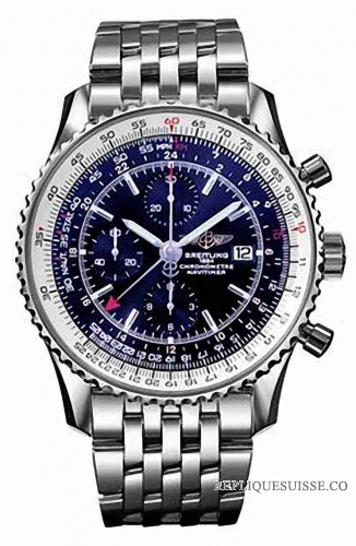 Breitling Navitimer World Inoxydable acier Chronographe A243 Montre Réplique