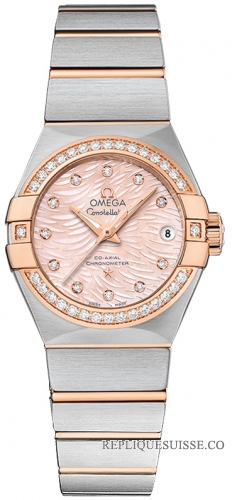 Omega Constellation Pluma Co-Axial 27 mm 123.25.27.20.57.004 Montre Réplique