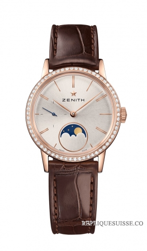 Zenith ELITE Dames Phase de lune 33mm 22.2330.692 / 01.C713 Montres Copie