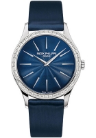 Patek Philippe Calatrava Femme Blouson a La Main Cadran Bleu Nuit 4897 / 300G-001 Montres Copie