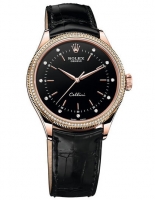 Rolex Cellini Time 50605RBR Or rose & Diamonds Montre Réplique