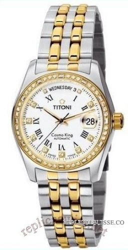 Titoni Cosmo King Hommes 787SY-DB-019 Montre Réplique