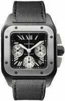 Cartier Santos 100 XL Ttanium Chronographe W2020005 Montre Réplique