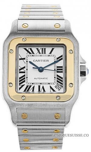 Cartier Santos Galbee XL Automatique Hommes W20099C4 Montre Réplique