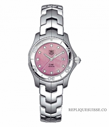 TAG Heuer Dames Link Quartz Diamant WJ131C.BA0573 Montre Réplique