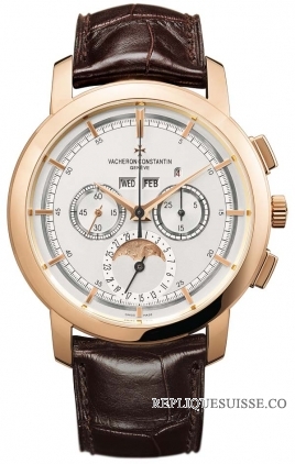 Réplique Montres Vacheron Constantin Traditionnelle Hommes 47292-000R-9392