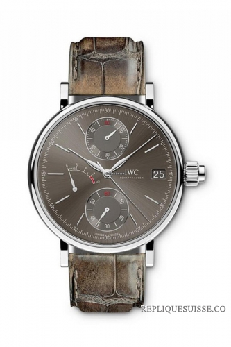 IWC Portofino Hand-Wound Monopusher IW515103 Montre Réplique