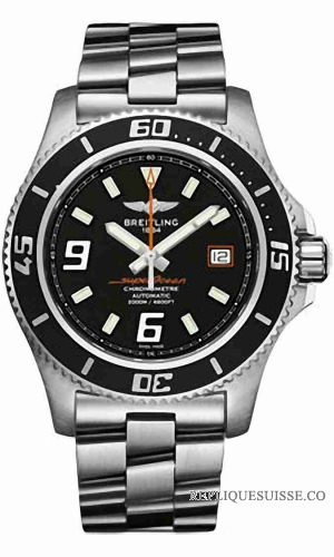 Breitling Superocean 44 acier Bracelet A1739102/BA80 Montre Réplique