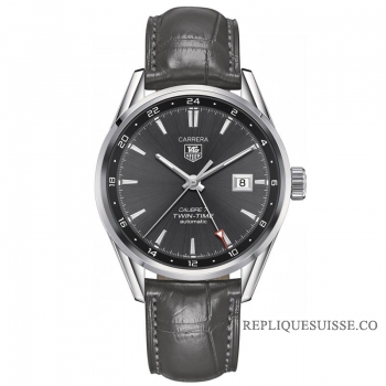 TAG Heuer Carrera Calibre 7 Twin-Time Automatique 41 mm WAR2012.FC6326