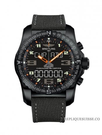 Breitling Professional Cockpit B50 VB5010A5 / BD41 / 100W / M20BASA.1 Titane noir