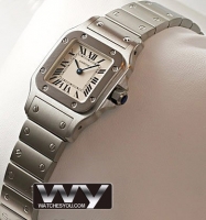 Cartier Santos Quartz Dameses w20056d6 Montre Réplique