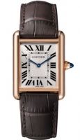 Cartier Tank Louis Argent Cadran dames Wound WGTA0011 a la main Montres Copie