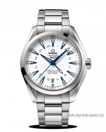 Réplique Omega Seamaster Aqua Terra 150 M Master Co Axial GMT 43mm 231.90.43.22.04.001