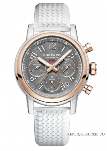 Réplique Chopard Mille Miglia Classic Chronographe Acier Inoxydable Or Rose 18K 168588-6001