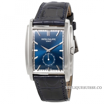 Patek Philippe Gondolo Cadran Bleu Sunburst 5124G-011 Montres Copie