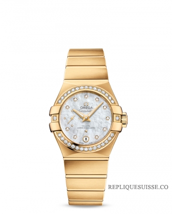 Réplique Omega Constellation Co Axial Master CHRONOMETER Small Seconds 27mm 127.55.27.20.55.002