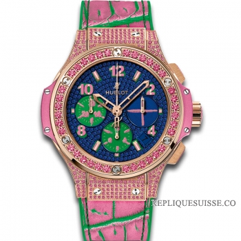 Hublot Big Bang Pop Art Or Rose Bijoux 341.PP.9089.LR.1633.POP15