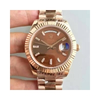 Rolex Oyster Perpetual Day Date 40 228235 Pink Gold Montre Réplique