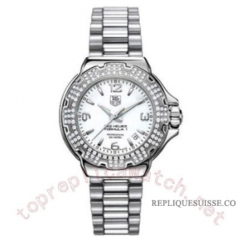 Dames TAG Heuer Formula 1 Diamants WAC1214.BA0852 Montre Réplique