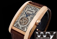 Cartier Tank Americaine XL Flying Tourbillon W2620008 Montre Réplique