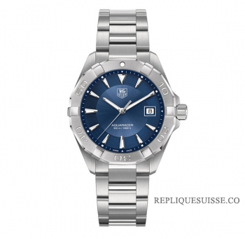 TAG Heuer Réplique Aquaracer Bleu Dial Acier inoxydable WAY1112.BA0910