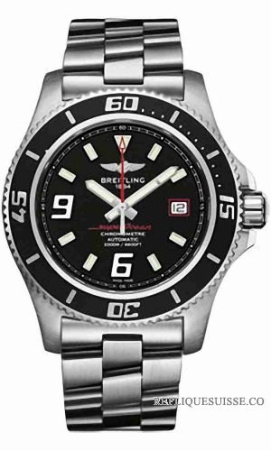 Breitling Superocean 44 acier Bracelet A1739102/BA76 Montre Réplique