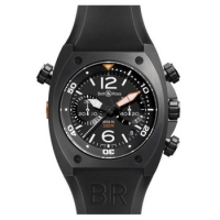 Bell & Ross BR02-94 Carbon Automatique-Chronographe Montre Réplique