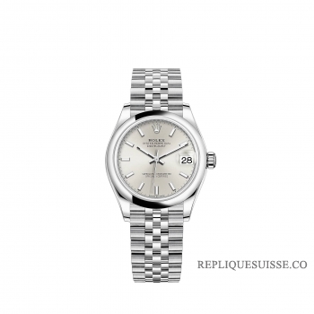Rolex Datejust 31 Oystersteel Argent Cadran Jubilee bracelet