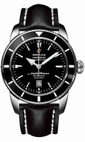 Breitling Superocean 42 Inoxydable acier Ocean Racer noir Montre Réplique